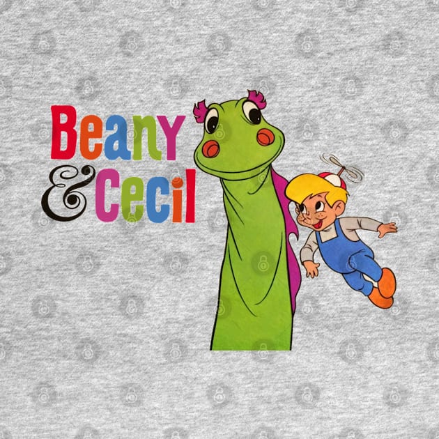 Colorful Beany & Cecil by offsetvinylfilm